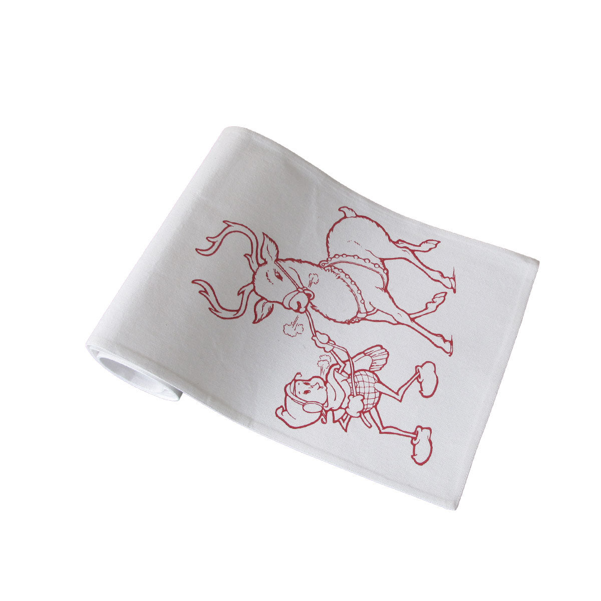 christmas-print-white-table-runner-33-x-180cm-elf www.mallsonline.com.au