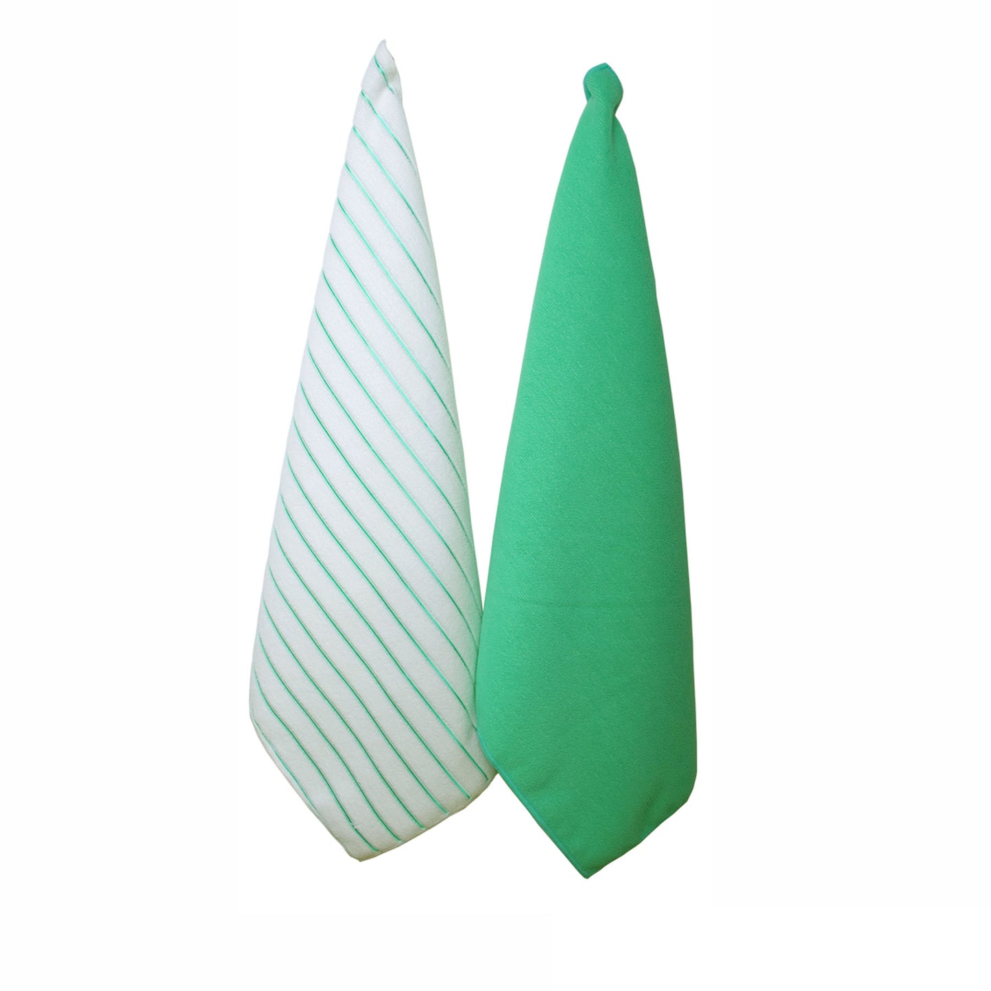 idc-homewares-set-of-2-solid-and-stripe-microfiber-tea-towels-mint www.mallsonline.com.au