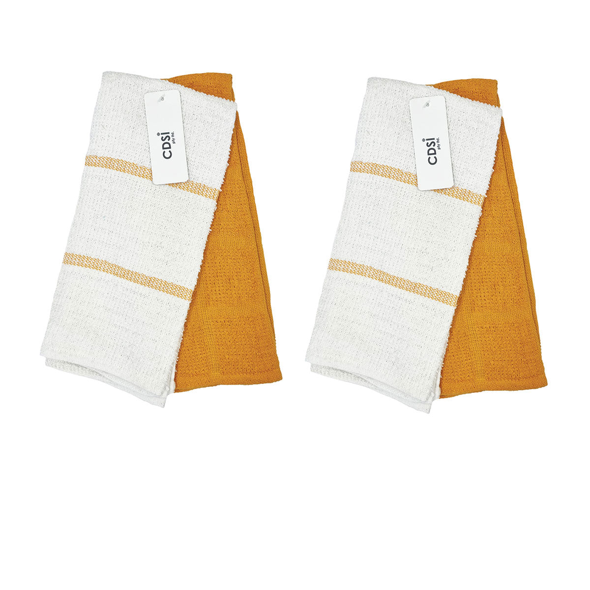 set-of-4-rosa-cotton-rich-terry-tea-towels-42-x-62cm-mustard www.mallsonline.com.au