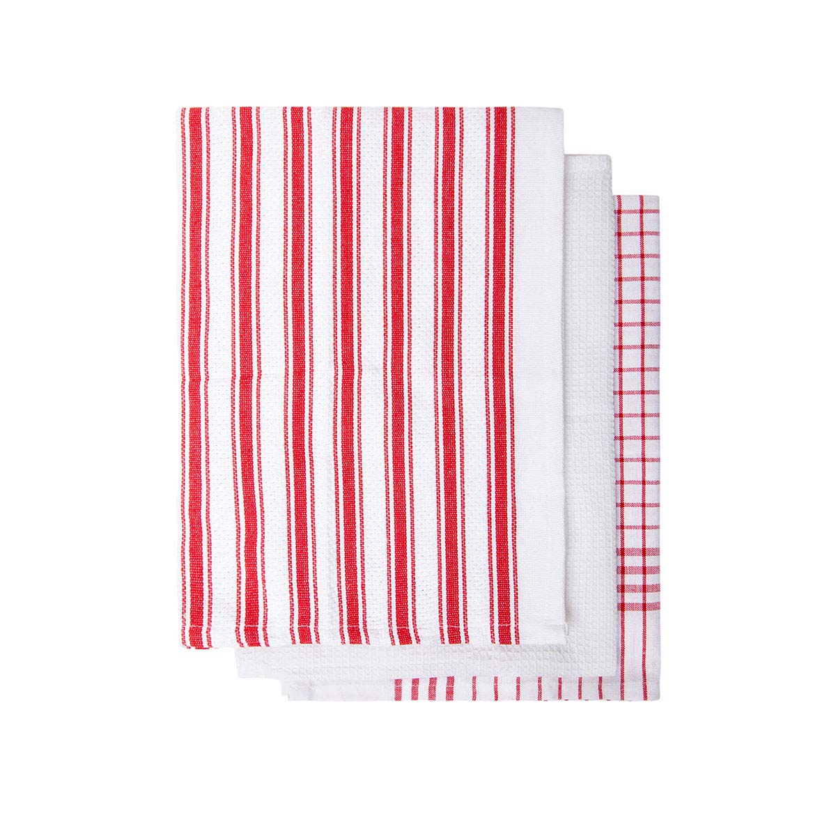 idc-homewares-set-of-3-gardenia-cotton-tea-towels-red www.mallsonline.com.au