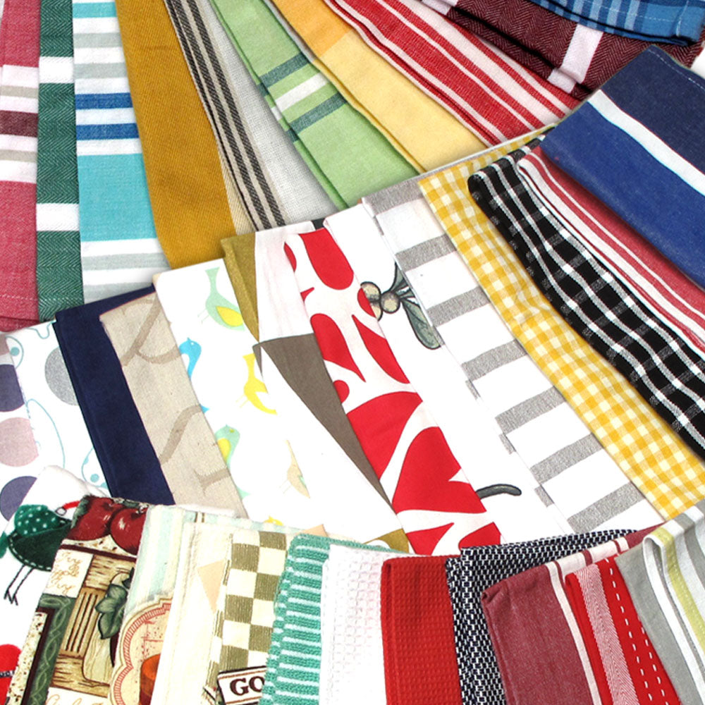 random-pick-set-of-6-100-cotton-pattern-tea-towels-50-x-70-cm www.mallsonline.com.au