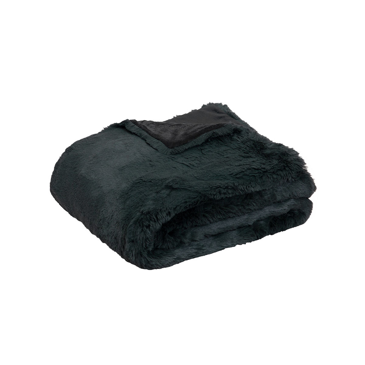 j-elliot-home-arlo-faux-fur-throw-charcoal at www.mallsonline.com.au