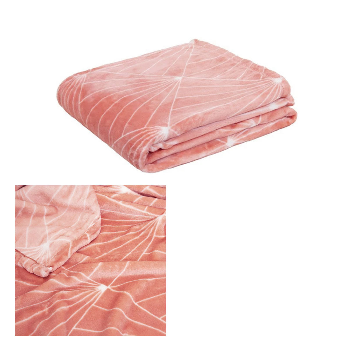 j-elliot-home-celeste-flannel-throw-rug-clay-pink at www.mallsonline.com.au