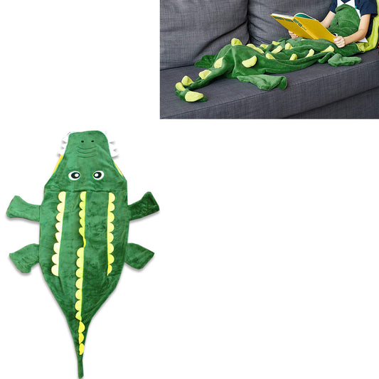 mermaid-tail-crocodile-green-soft-blanket-throw at www.mallsonline.com.au