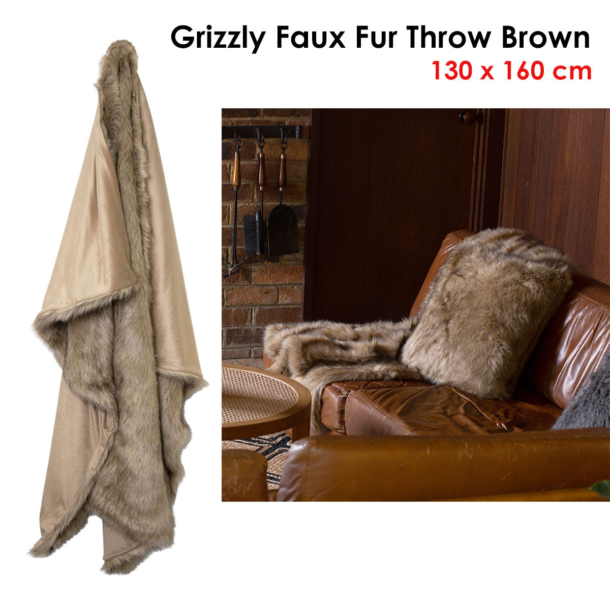 j-elliot-home-grizzly-brown-faux-fur-throw at www.mallsonline.com.au