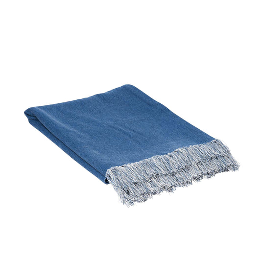 j-elliot-home-idris-cotton-throw-santorini-blue-home at www.mallsonline.com.au