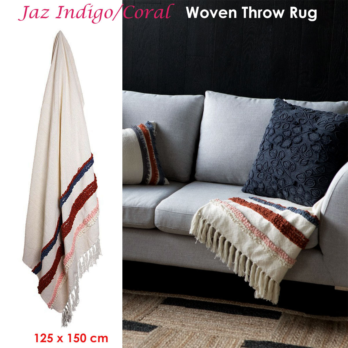 j-elliot-home-jaz-indigo-coral-woven-throw-rug at www.mallsonline.com.au
