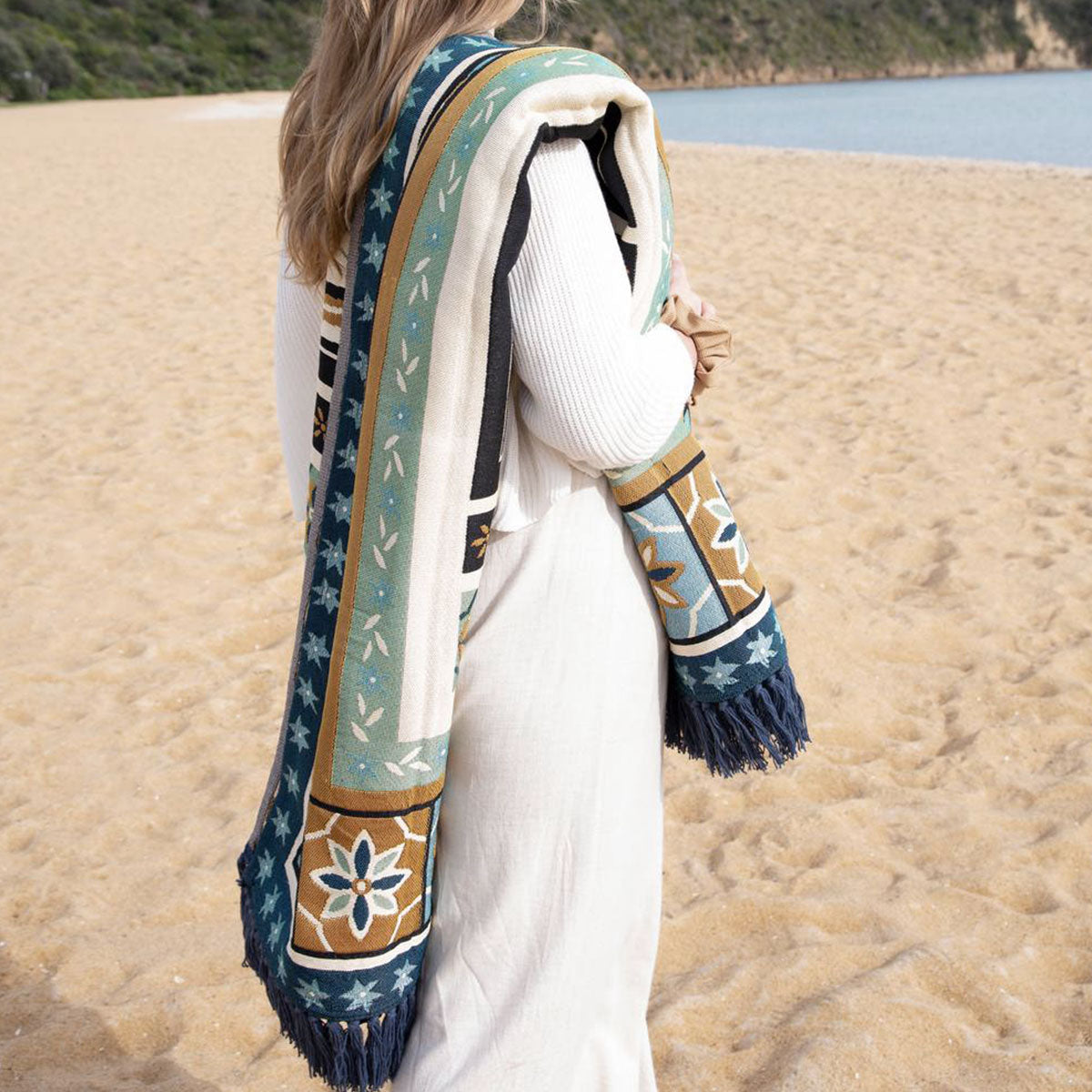 j-elliot-home-kasbah-luxury-fringe-throw-130-x-160cm-blue at www.mallsonline.com.au