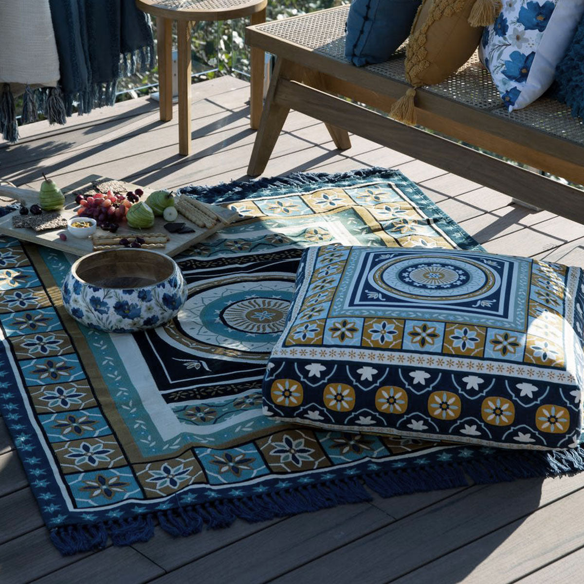 j-elliot-home-kasbah-luxury-fringe-throw-130-x-160cm-blue at www.mallsonline.com.au