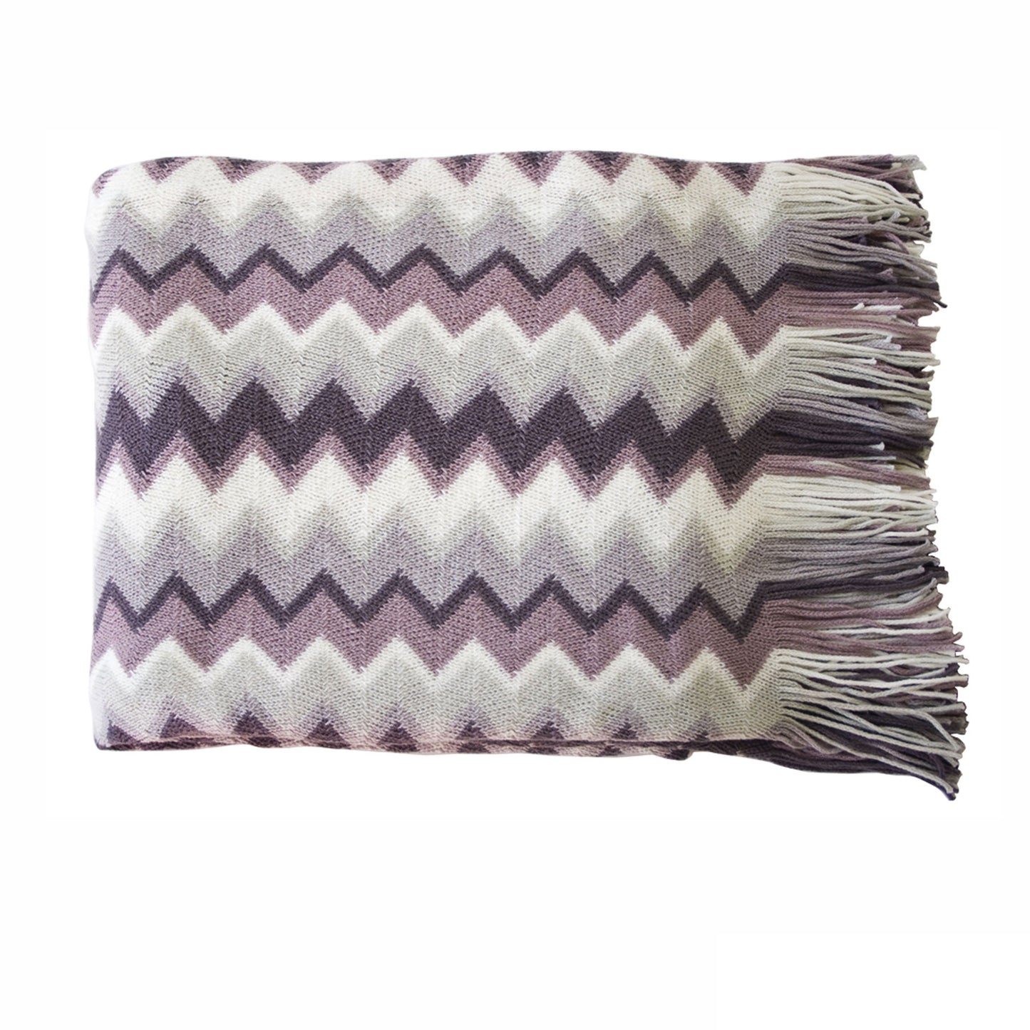 idc-homewares-chevron-knitted-throw-lilac-mix at www.mallsonline.com.au