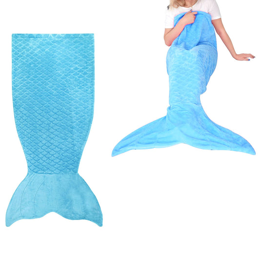 mermaid-tail-blue-soft-blanket-throw at www.mallsonline.com.au