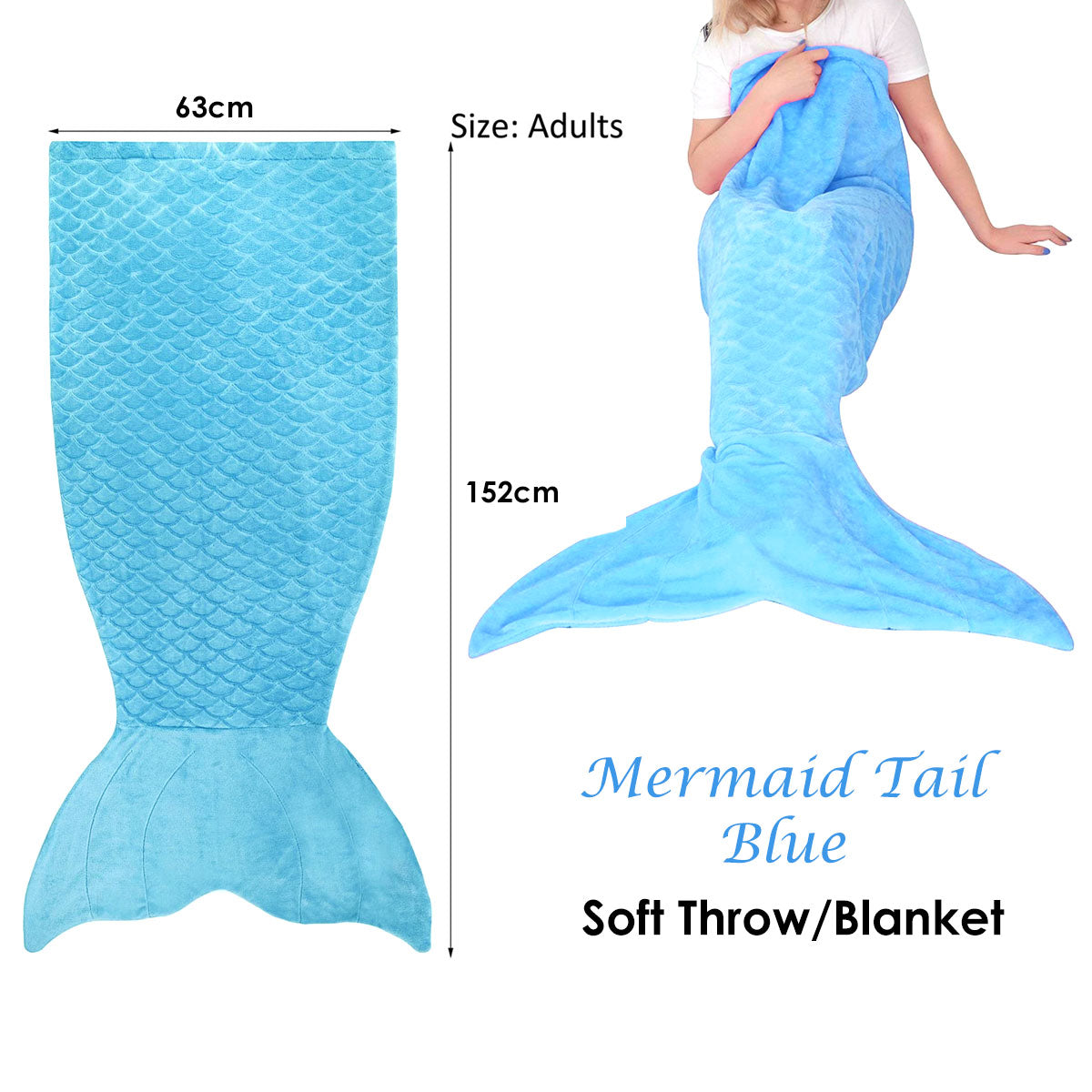 mermaid-tail-blue-soft-blanket-throw at www.mallsonline.com.au