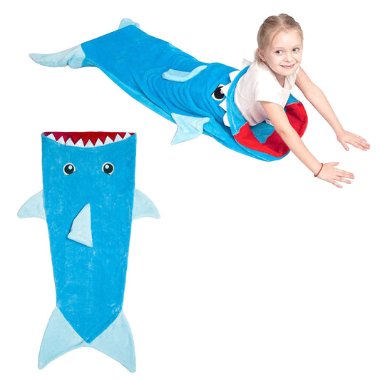 mermaid-tail-shark-soft-blanket-throw at www.mallsonline.com.au