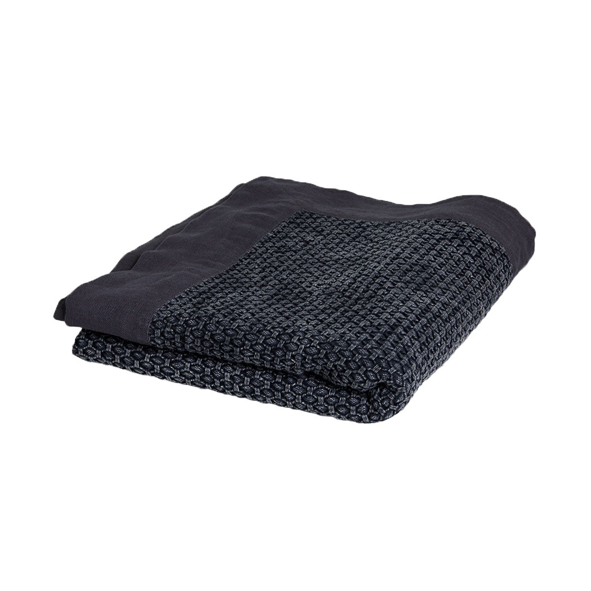 j-elliot-home-taylor-cotton-jacquard-throw-rug-charcoal at www.mallsonline.com.au