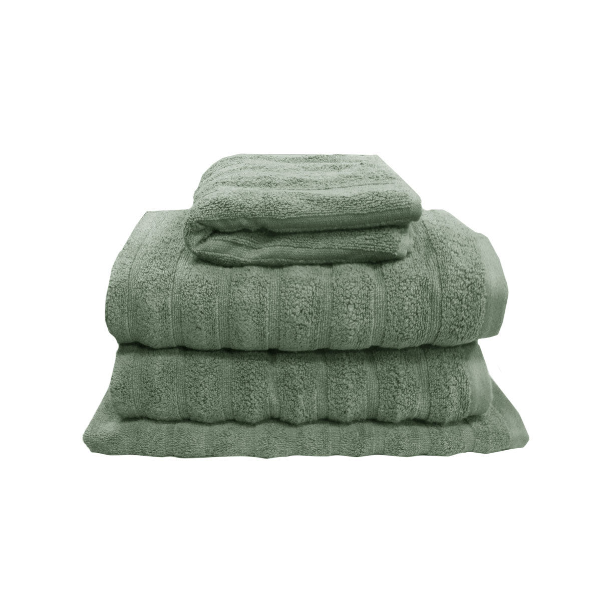 j-elliot-home-set-of-4-george-collective-cotton-bath-towel-set-avocado at www.mallsonline.com.au