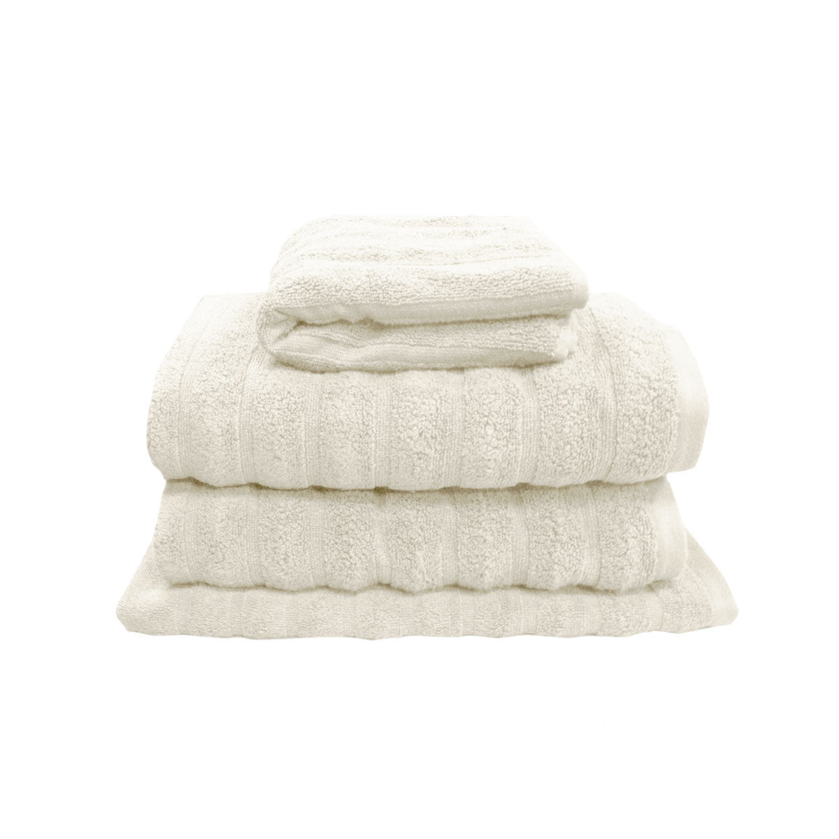 j-elliot-home-set-of-4-george-collective-cotton-bath-towel-set-snow at www.mallsonline.com.au