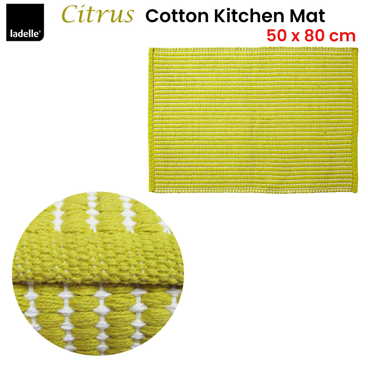 ladelle-classic-citrus-100-cotton-kitchen-mat-rug www.mallsonline.com.au