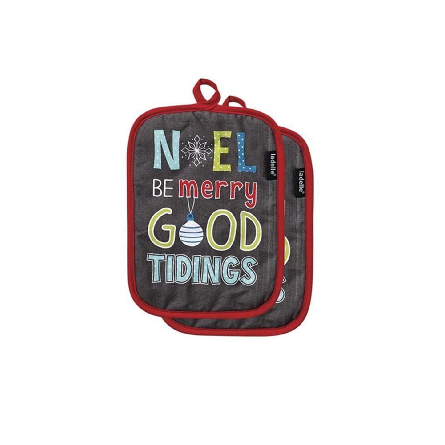 ladelle-set-of-2-be-merry-kitchen-bbq-pot-holder www.mallsonline.com.au