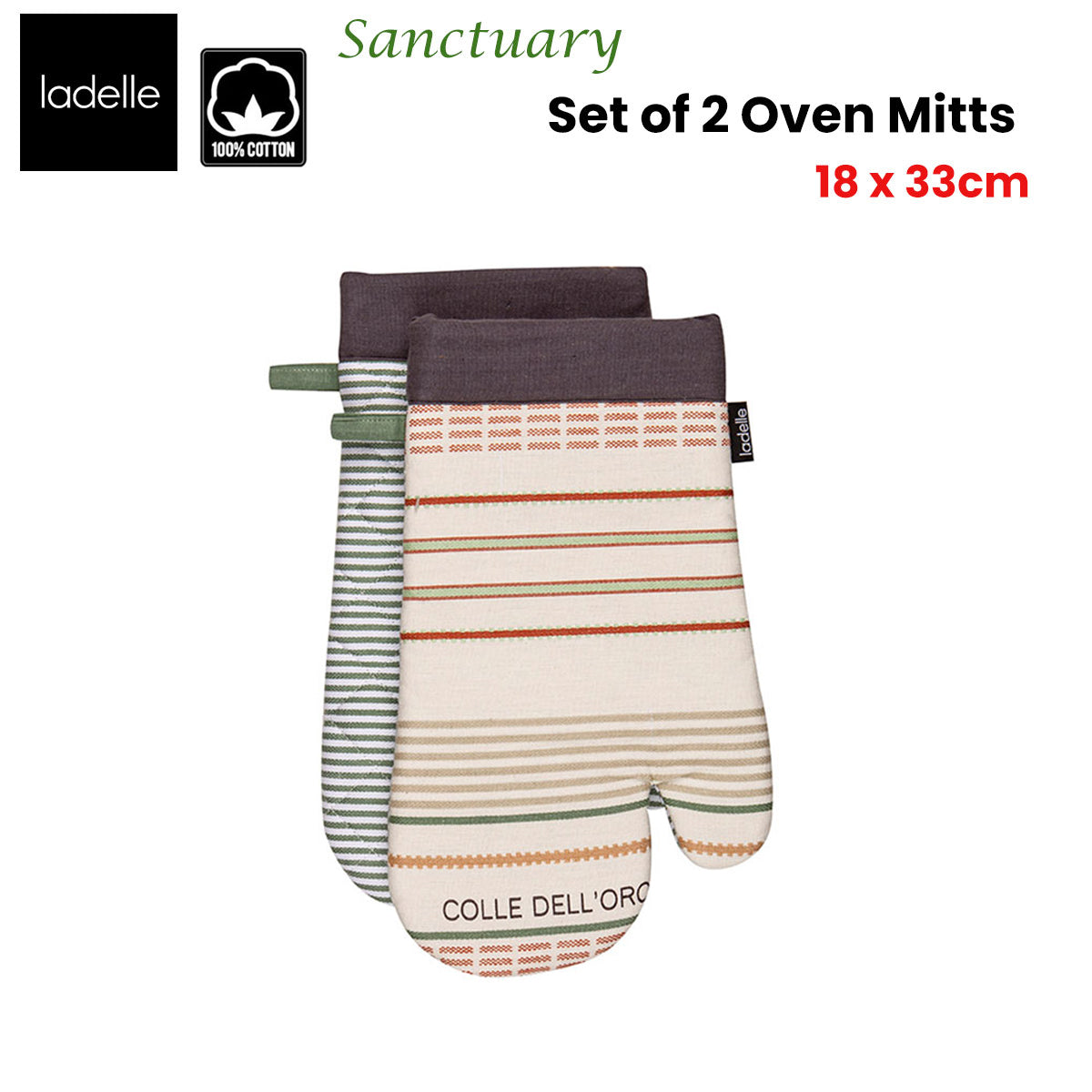 ladelle-sanctuary-cream-set-of-2-oven-mitts-18-x-33-cm www.mallsonline.com.au