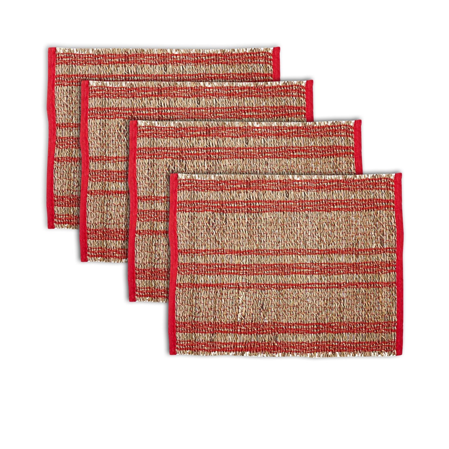 ladelle-set-of-4-loma-woven-table-placemats-terracotta www.mallsonline.com.au