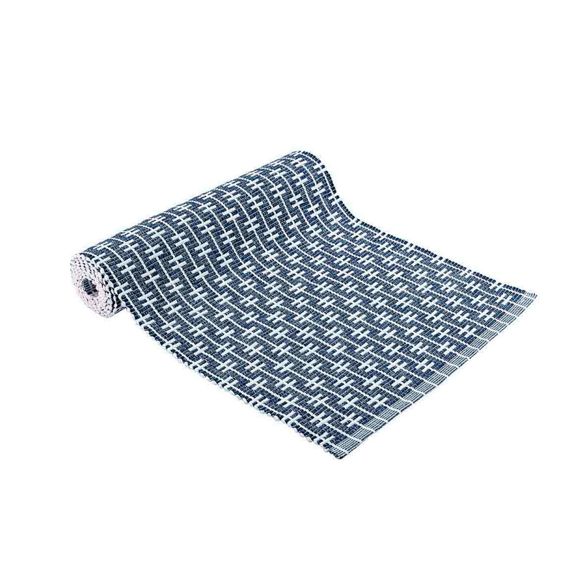 ladelle-eden-ribbed-eco-recycled-cotton-table-runner-33-x-150-cm-navy www.mallsonline.com.au