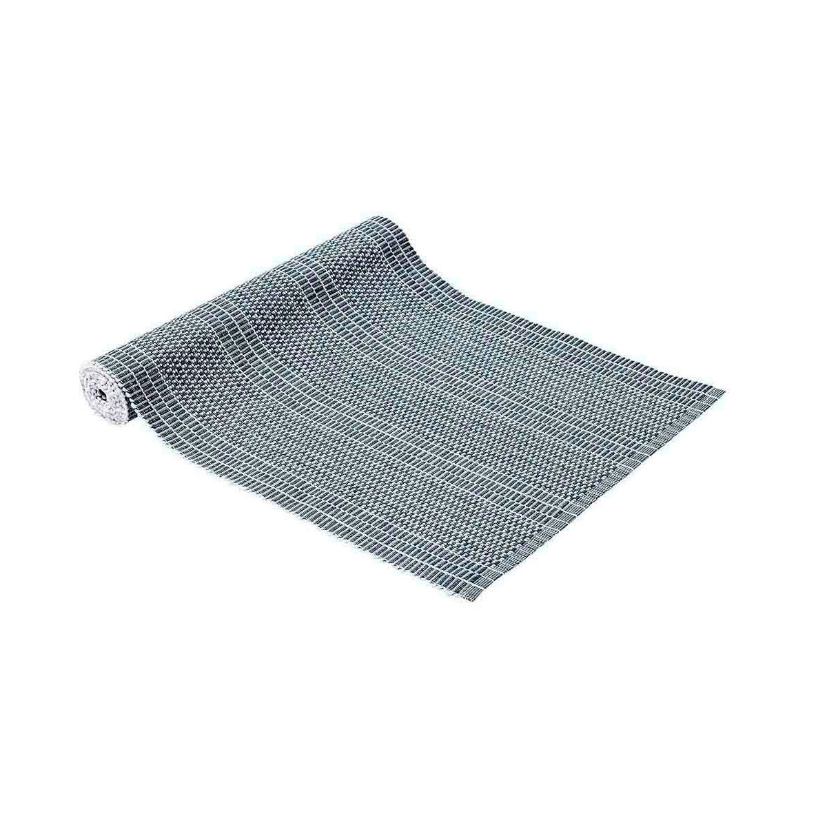 ladelle-repose-ribbed-100-cotton-table-runner-navy www.mallsonline.com.au