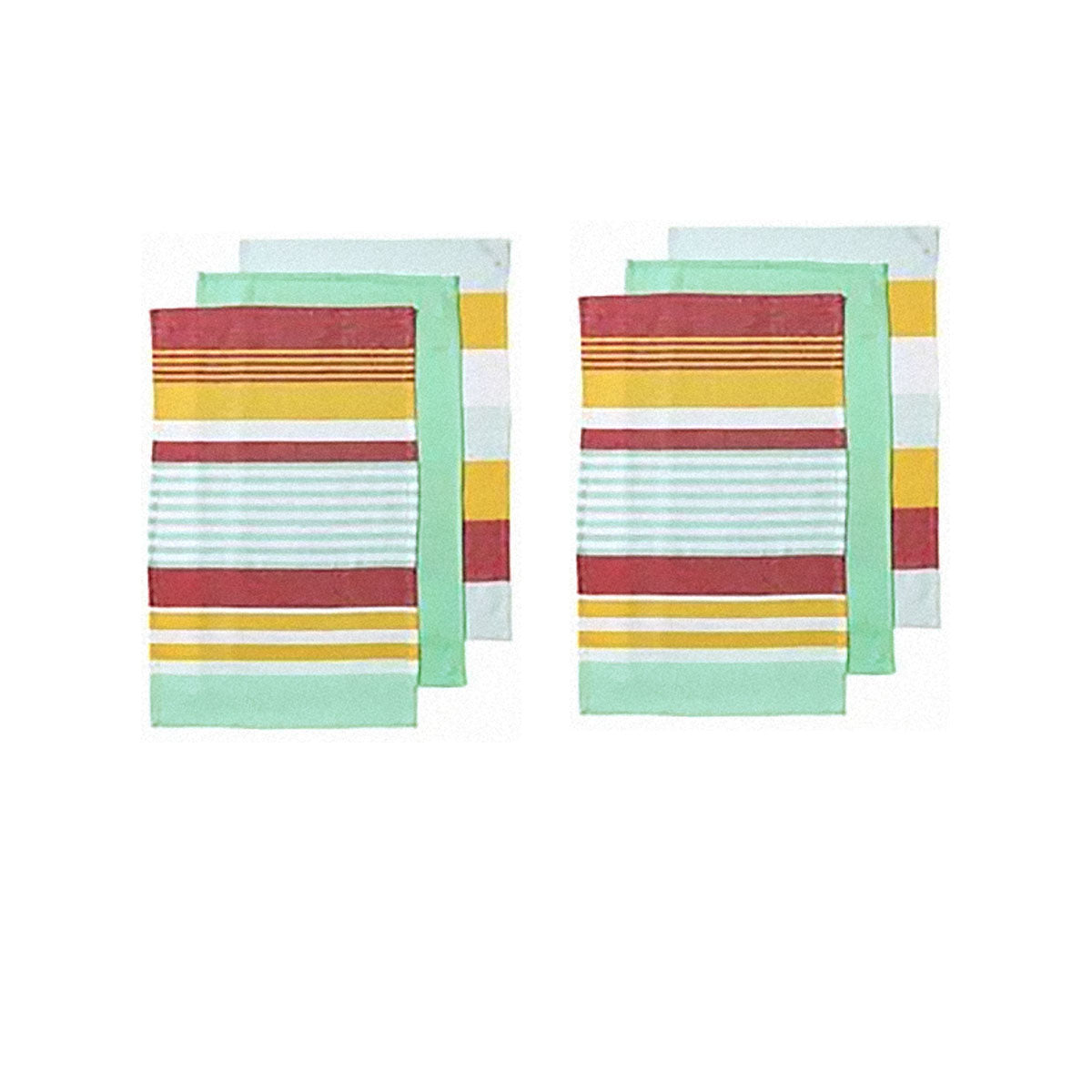 ladelle-connor-set-of-6-cotton-kitchen-towels-yellow at www.mallsonline.com.au