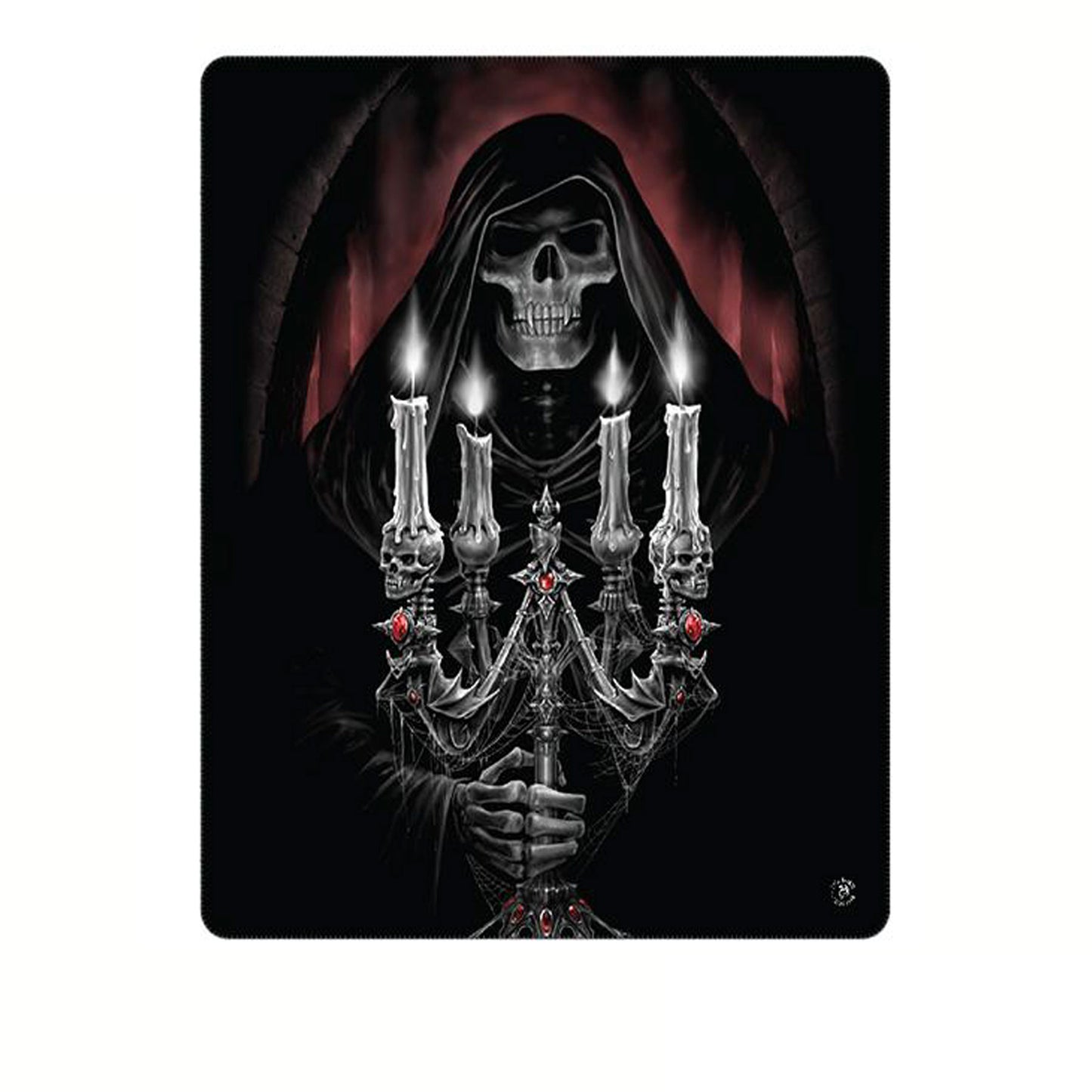 anne-stokes-candelabra-polar-fleece-throw at www.mallsonline.com.au