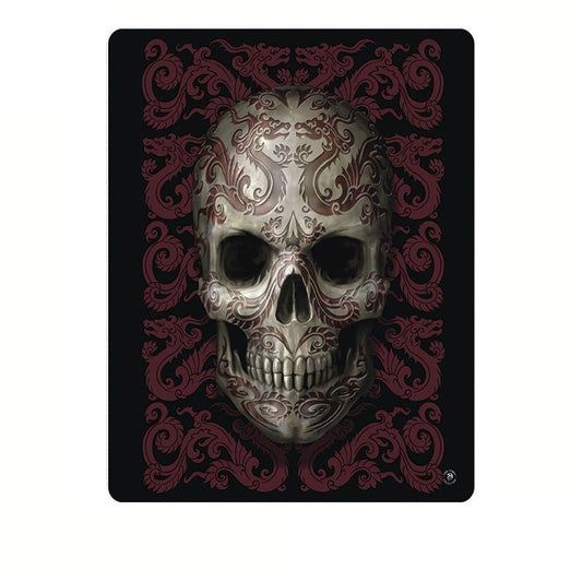 anne-stoke-oriental-skull-polar-fleece-throw at www.mallsonline.com.au