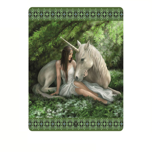 anne-stoke-pure-heart-polar-fleece-throw at www.mallsonline.com.au