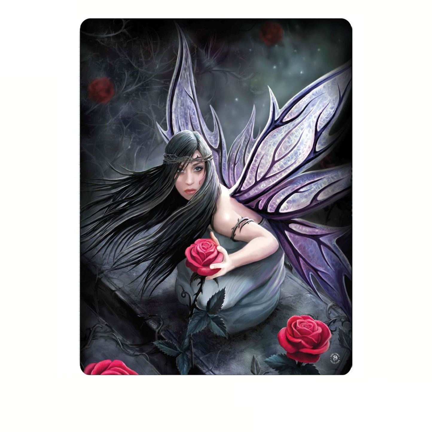 anne-stoke-rose-fairy-polar-fleece-throw at www.mallsonline.com.au