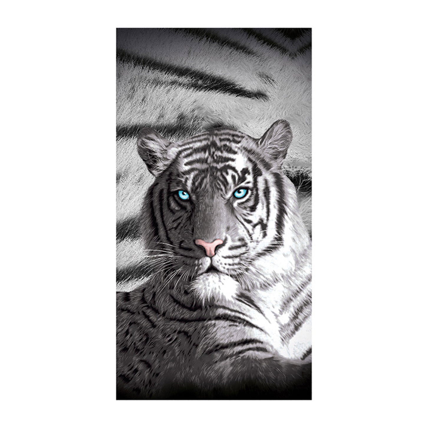just-home-blue-eyes-stripes-tiger-bath-beach-towel at www.mallsonline.com.au