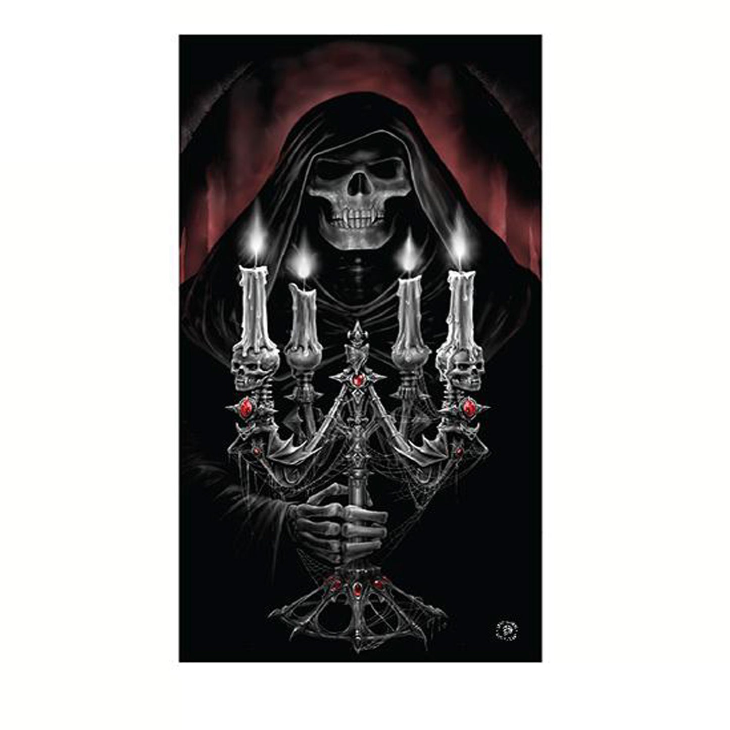 anne-stokes-candelabra-beach-towel-75-x-150-cm at www.mallsonline.com.au