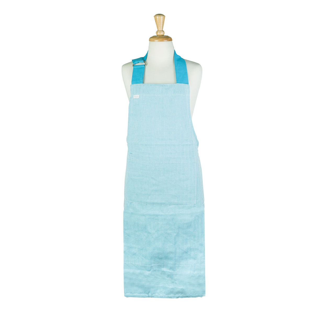 rans-herringbone-blue-cotton-apron at www.mallsonline.com.au