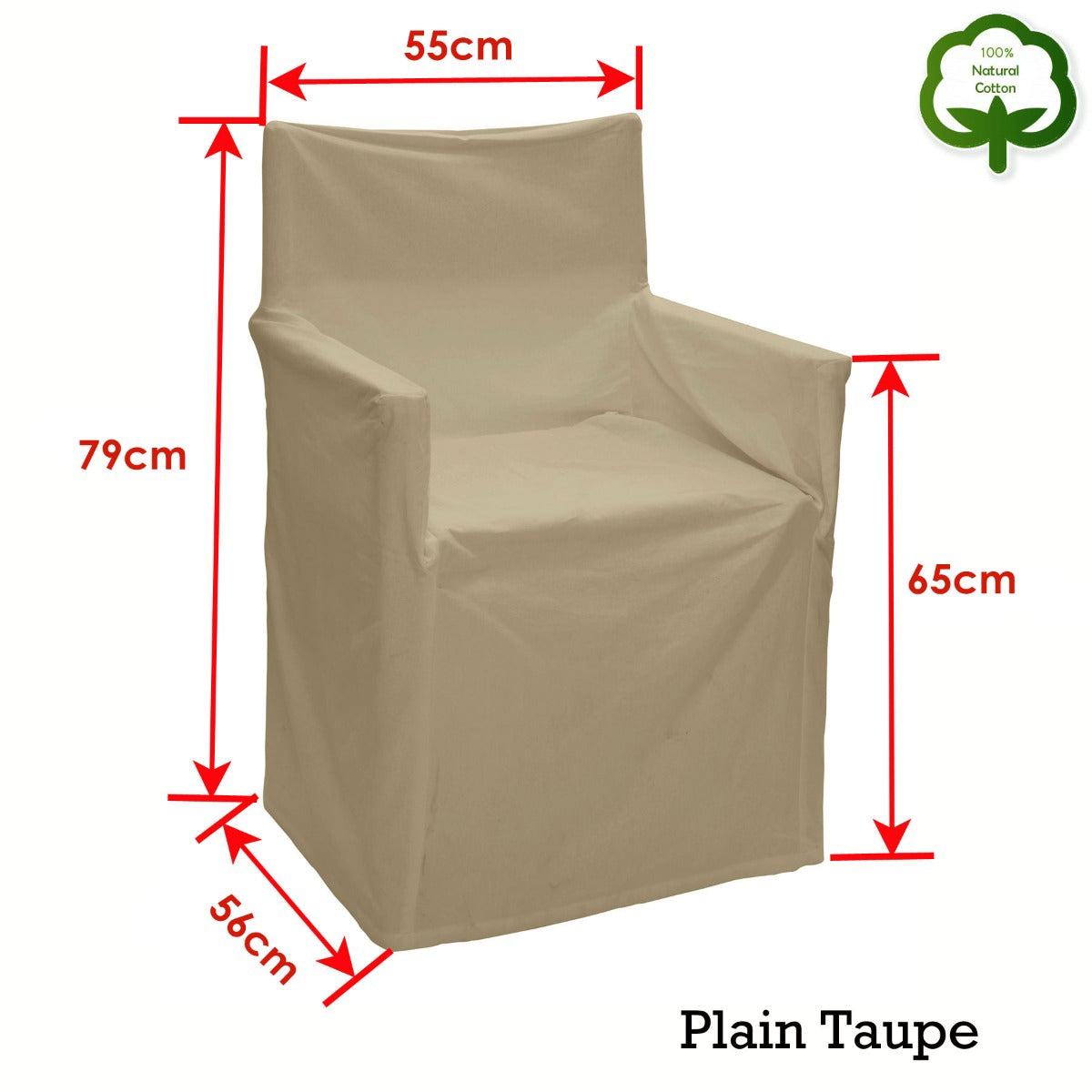 rans-alfresco-100-cotton-director-chair-cover-plain-taupe www.mallsonline.com.au