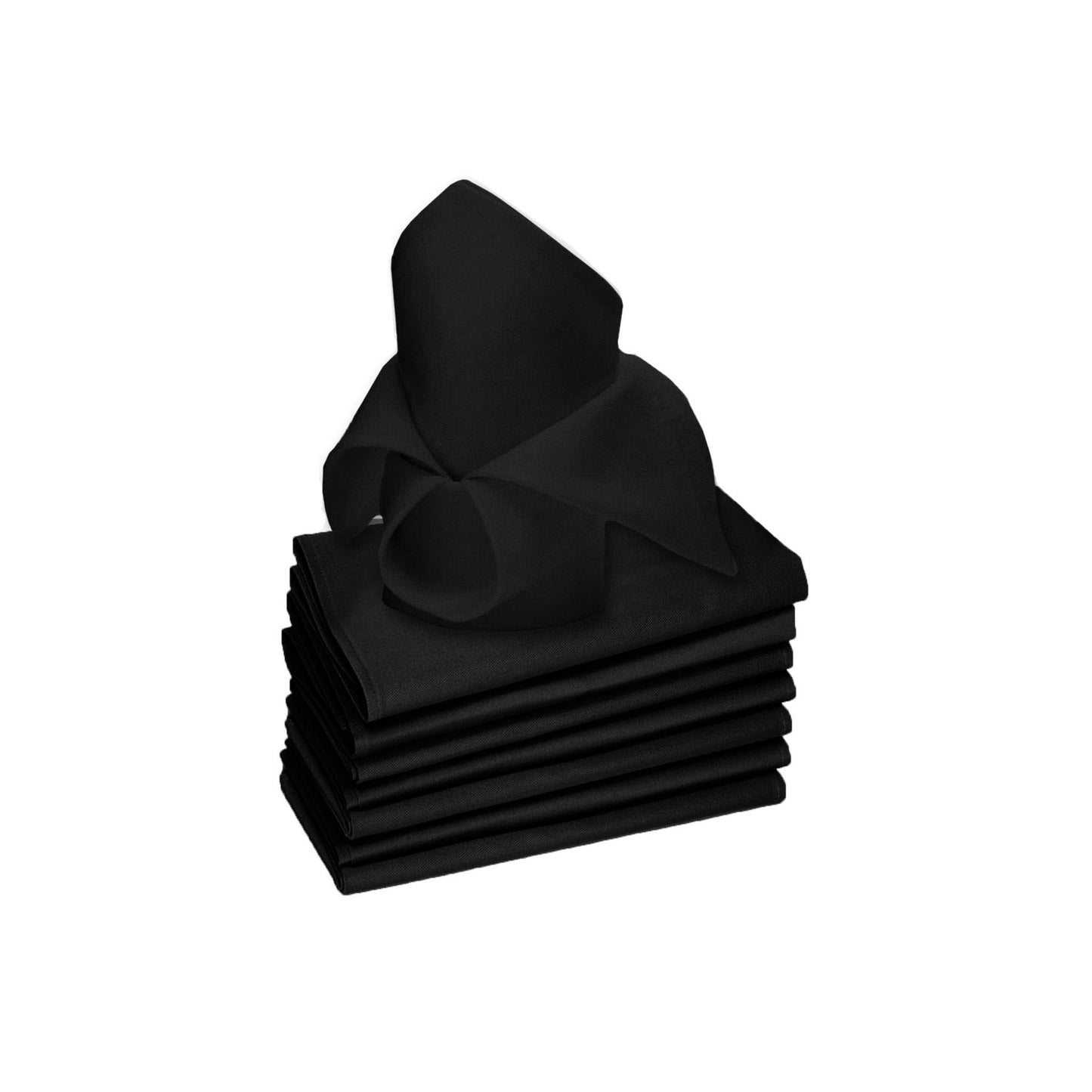 rans-set-of-8-lollipop-cotton-napkins-black www.mallsonline.com.au