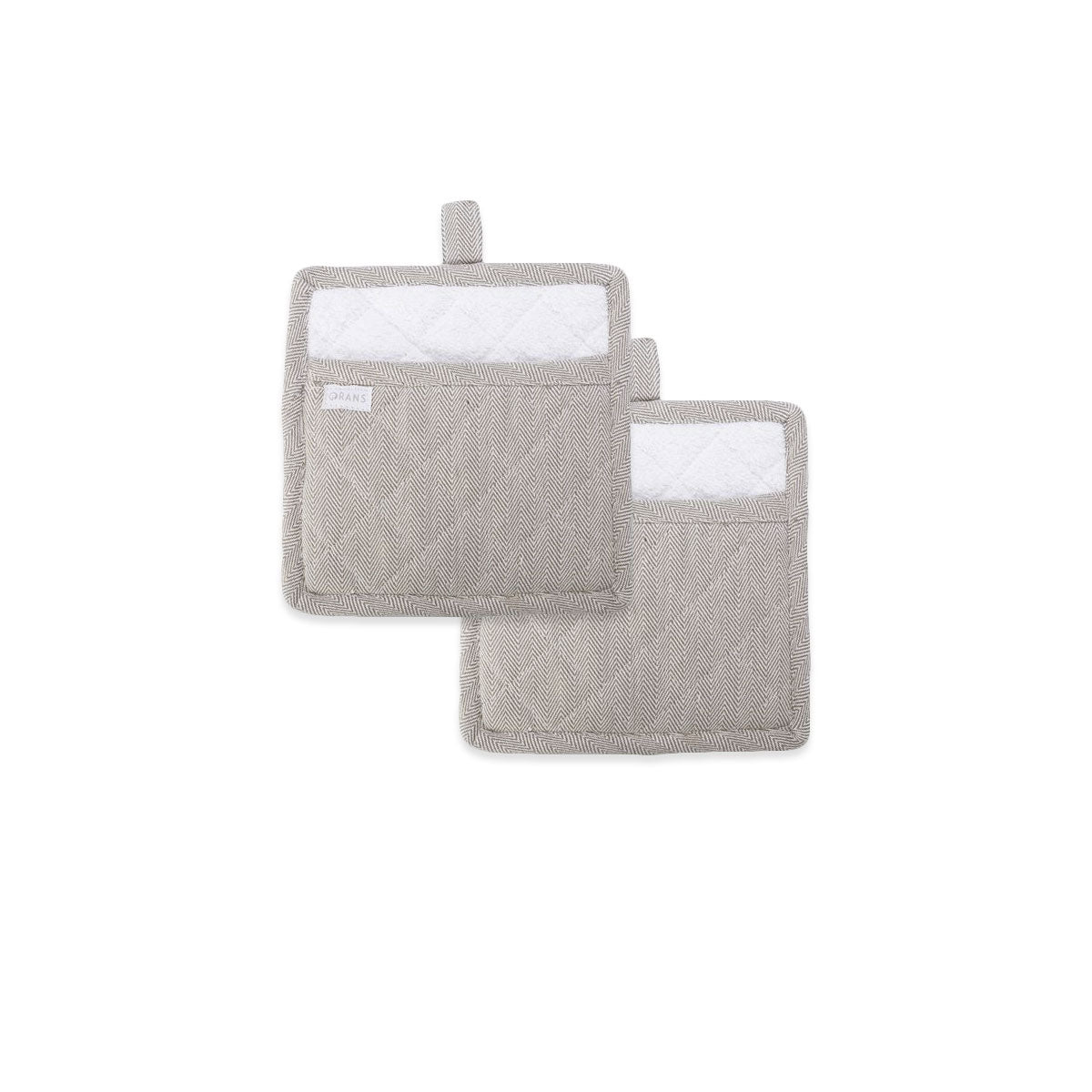 rans-herringbone-charcoal-cotton-set-of-2-pot-holders www.mallsonline.com.au