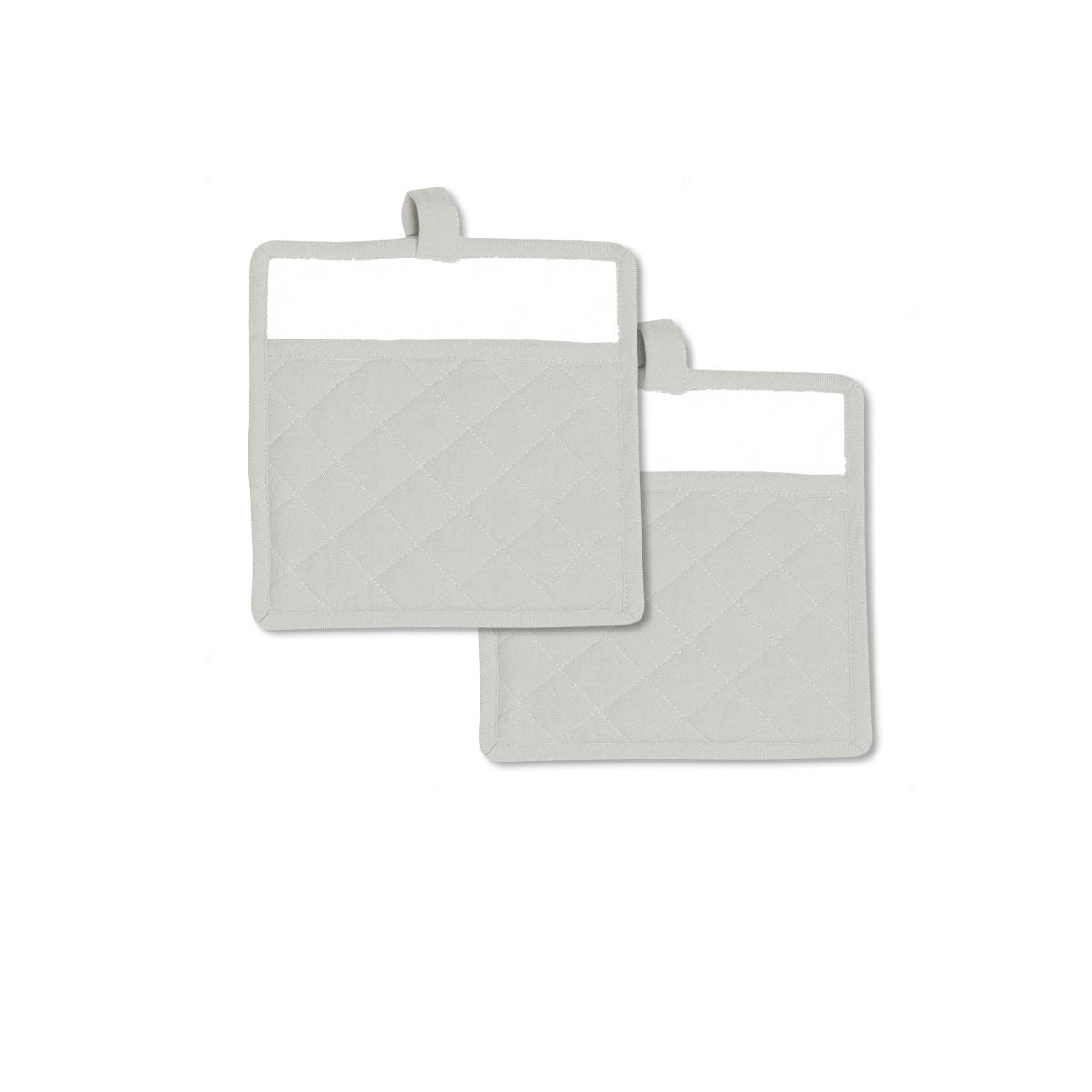 rans-manhattan-silver-cotton-set-of-2-pot-holders www.mallsonline.com.au