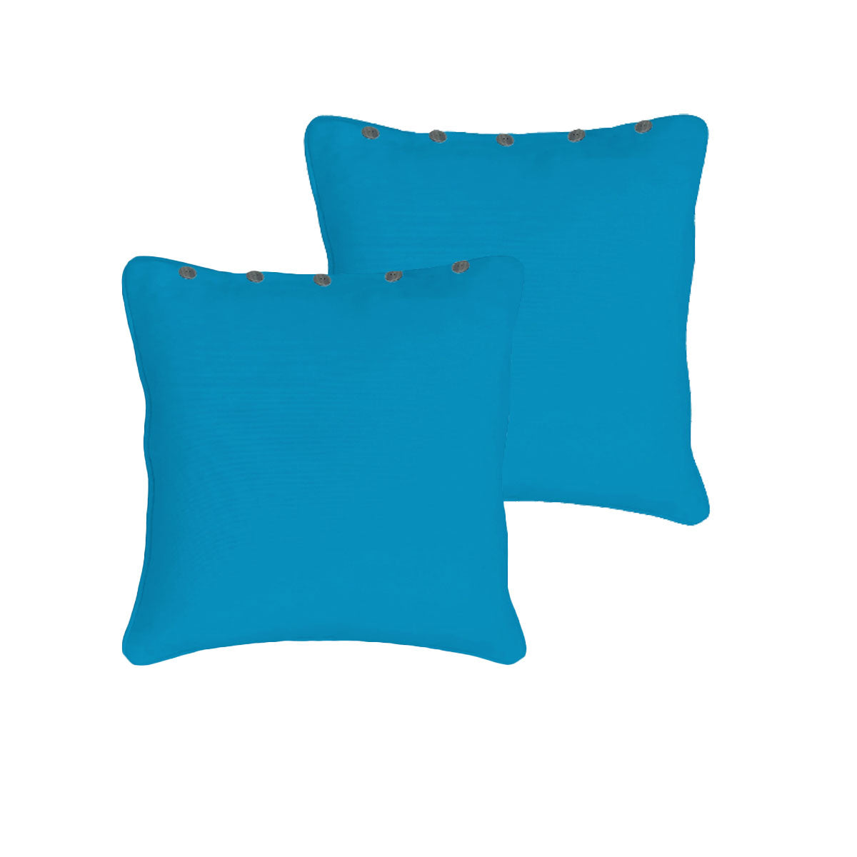 rans-pair-of-london-cotton-european-pillowcases-with-buttons-aqua at www.mallsonline.com.au