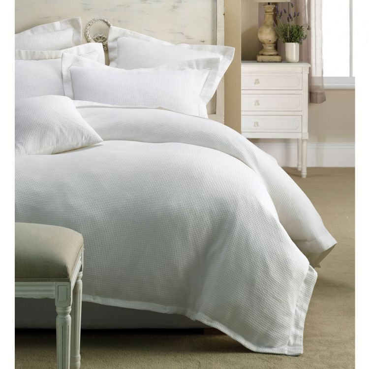 rans-paris-waffle-quilt-cover-set-white-queen at www.mallsonline.com.au