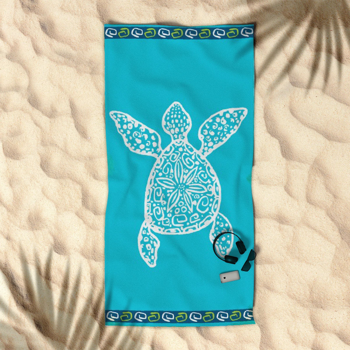 rans-premium-cotton-jacquard-beach-towel-turtle at www.mallsonline.com.au