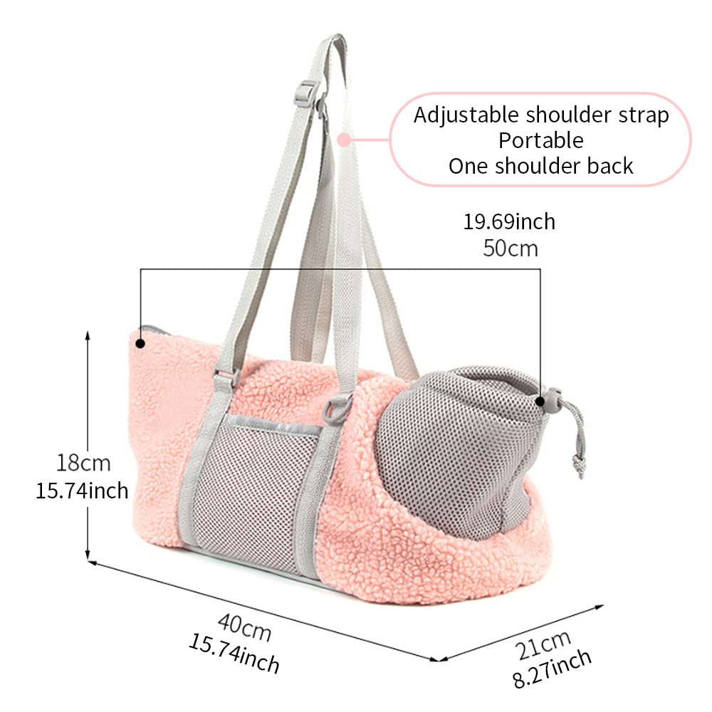 lifebea-small-cat-carrier-pet-bag-comfy-shoulder-bag-with-adjustable-strap-for-small-dogs-puppies-kittens-up-to-3kg-6-6-lbs-pink www.mallsonline.com.au