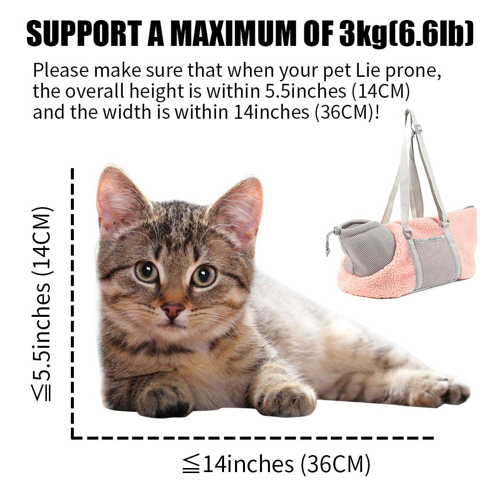 lifebea-small-cat-carrier-pet-bag-comfy-shoulder-bag-with-adjustable-strap-for-small-dogs-puppies-kittens-up-to-3kg-6-6-lbs-pink www.mallsonline.com.au