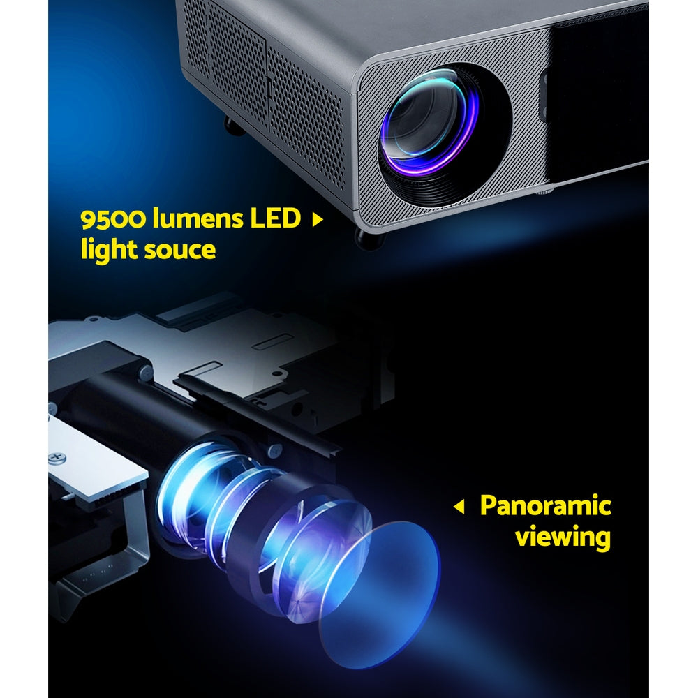 devanti-2-4g-5g-wifi-video-projector-4k-1080p-home-cinema-screen-cast-hdmi at www.mallsonline.com.au