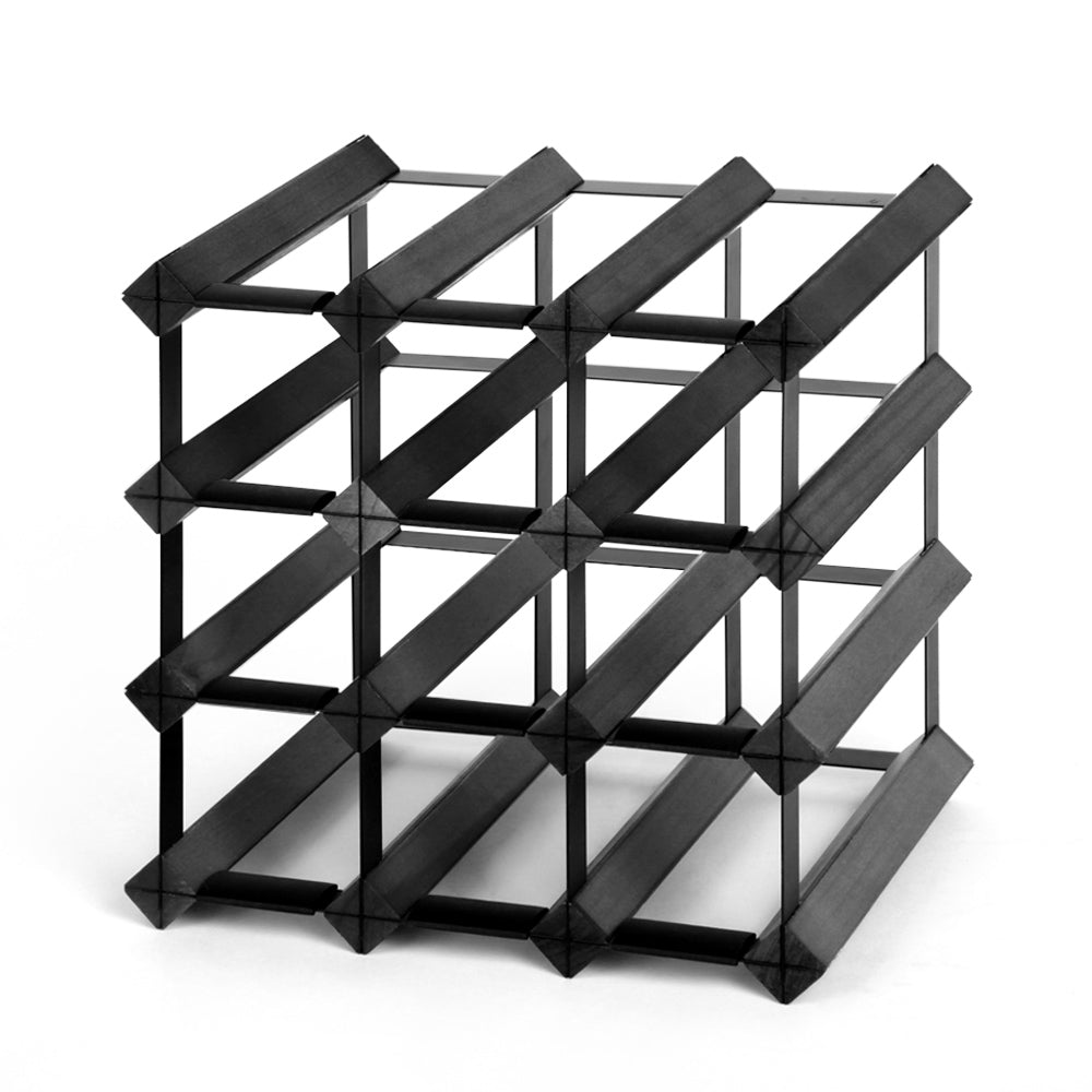 artiss-12-bottle-timber-wine-rack-wooden-storage-wall-racks-holders-cellar-black www.mallsonline.com.au