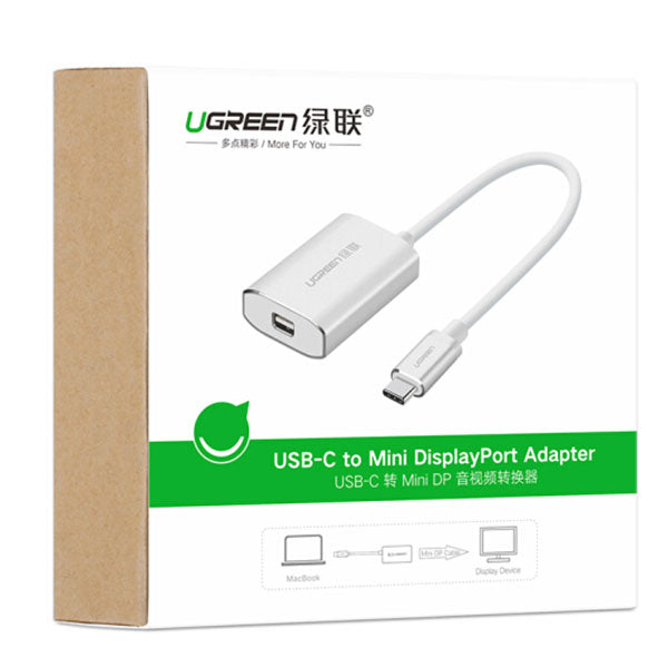ugreen-usb-c-to-mini-display-port-adapter-40867 at www.mallsonline.com.au