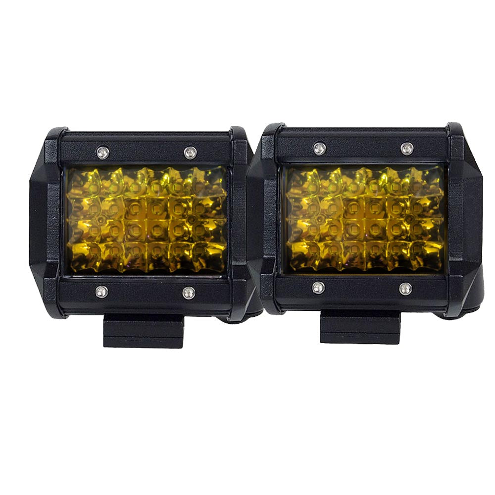 2x-4-inch-spot-led-work-light-bar-philips-quad-row-4wd-fog-amber-reverse-driving at www.mallsonline.com.au