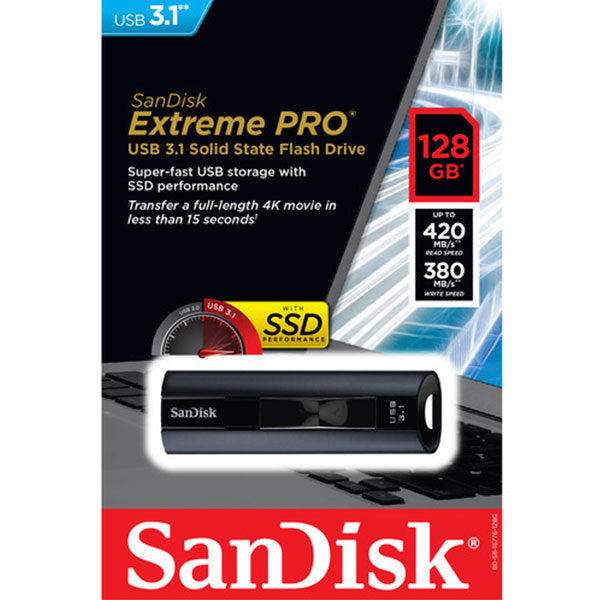 sandisk-128gb-extreme-pro-usb-3-2-solid-state-flash-drive-sdcz880-128g www.mallsonline.com.au