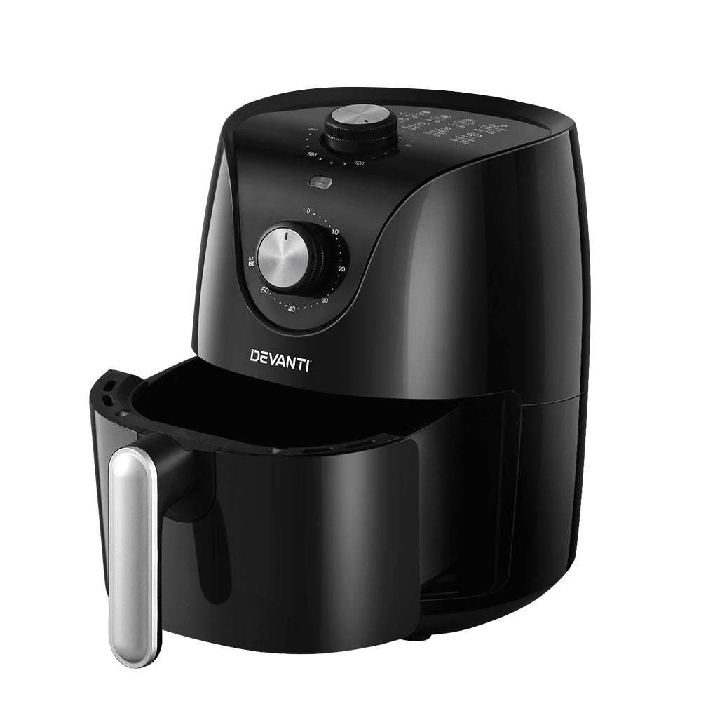 devanti-air-fryer-2-5l-electric-fryers-airfryer-healthy-cooker-oil-free-kitchen at www.mallsonline.com.au