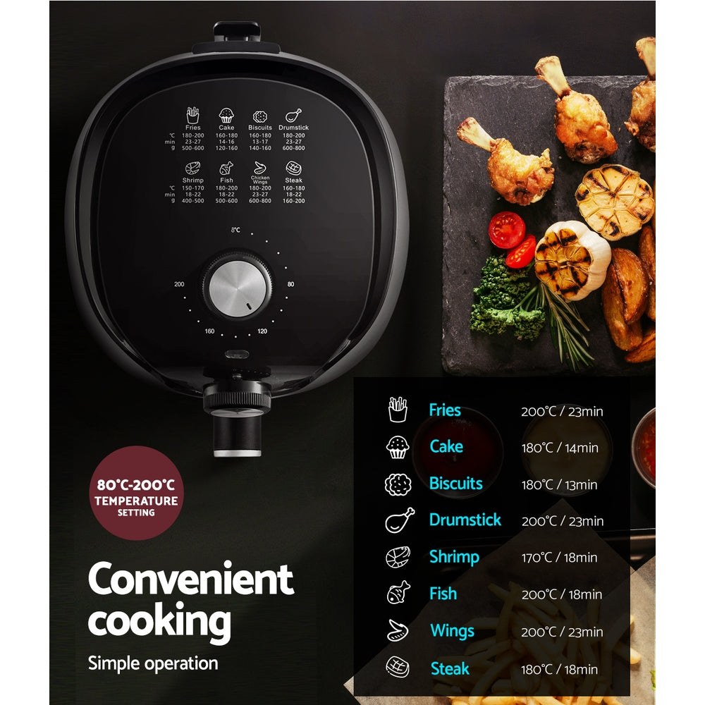 devanti-air-fryer-2-5l-electric-fryers-airfryer-healthy-cooker-oil-free-kitchen at www.mallsonline.com.au